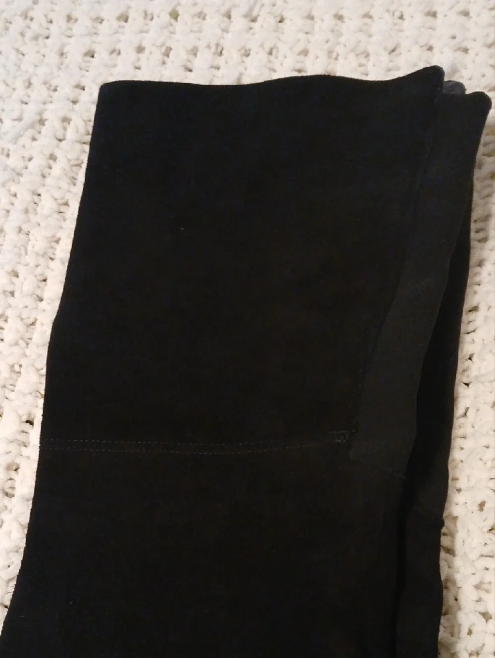 Stuart Weitzman Black Over-the-Knee Block Heel Boots